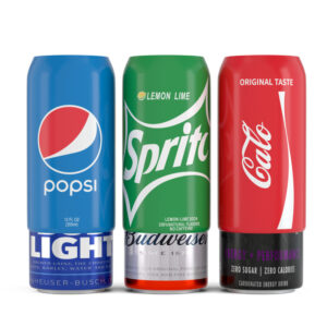 3 Pack Can Cover Sleeve, Popsi, Sprito, Calo