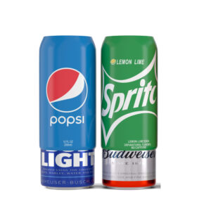 2 Pack Can Cover Sleeve, Popsi and Sprito
